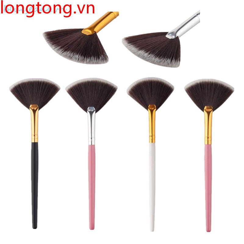 Cọ tán phấn hình quạt tiện dụng cho che khuyết điểm/phấn phủ/phấn bắt sáng