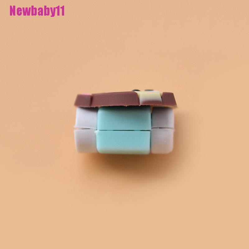 Phụ Kiện Bảo Vệ Dây Cáp Sạc Điện Thoại Hình Hoạt Hình Dễ Thương BABY11