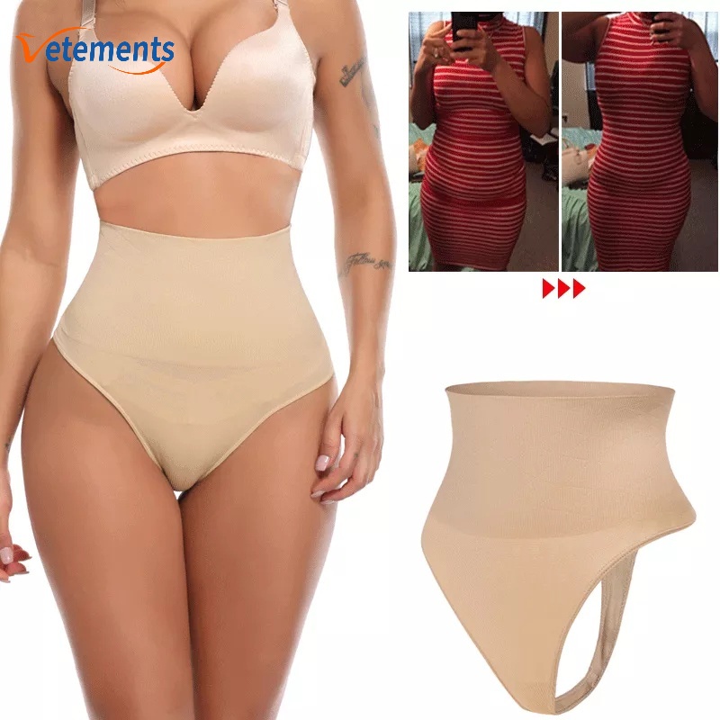 Quần Lót Lưng Cao Không Đường May Tạo Dáng Cơ Thể Plus Size Cho Nữ