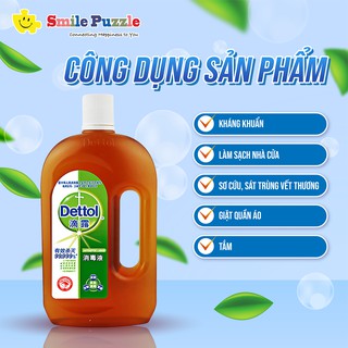 Dung dịch sát khuẩn DETTOL - Smile Puzzle