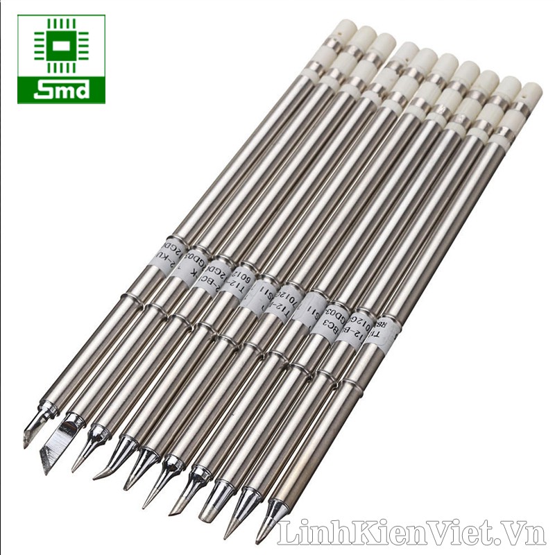 Bộ mũi hàn T12 tip hàn, đầu mỏ hàn T12-K/KF/I/ILS/J02/JL02/BC2/BC3/C4