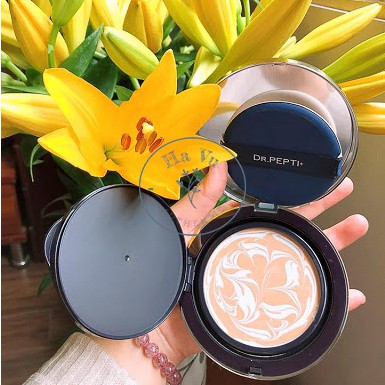 [Hạ Vũ Authentic]  Phấn Tươi Nước DR.PEPTI Volume Essence Pact