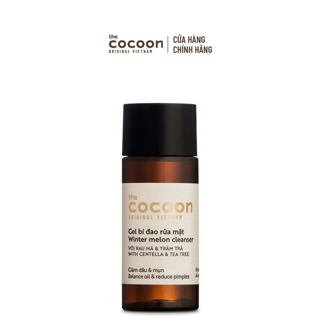 Bộ chăm sóc da mụn cơ bản Cocoon - Trial Kit giúp giảm dầu, sạch mụn &amp; mờ vết thâm