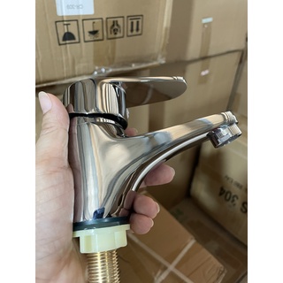 Vòi rửa mặt lavabo lạnh n6007 fotar vòi la lạnh gật gù gật lên gật xuống, vòi gắn trên lavabo
