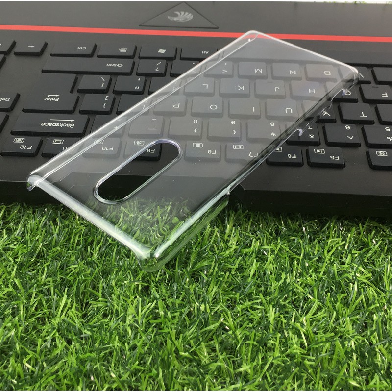 Ốp lưng Sony Xperia 1 nhựa CỨNG TRONG SUỐT