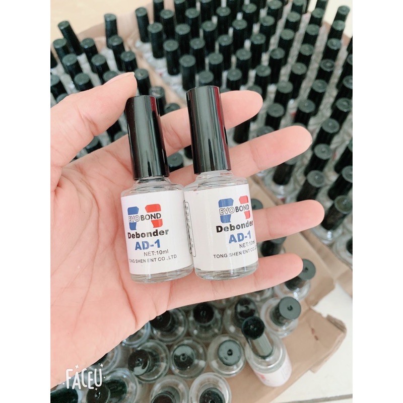 nước tháo móng úp. tháo móng nail box