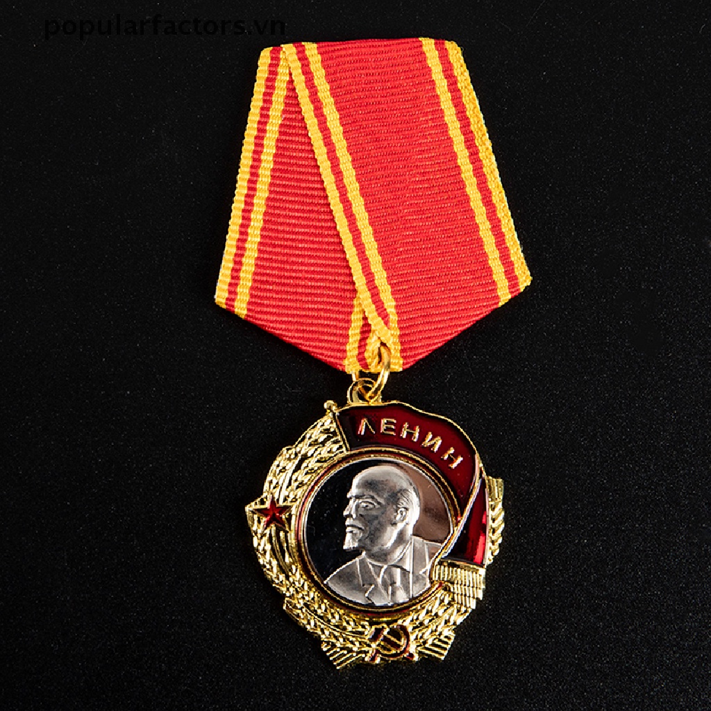 Huy Hiệu Quân Đội CCCP Orden Lenina USSR Lenin Pre Liên Xô Medal Nga Làm Quà Tặng
