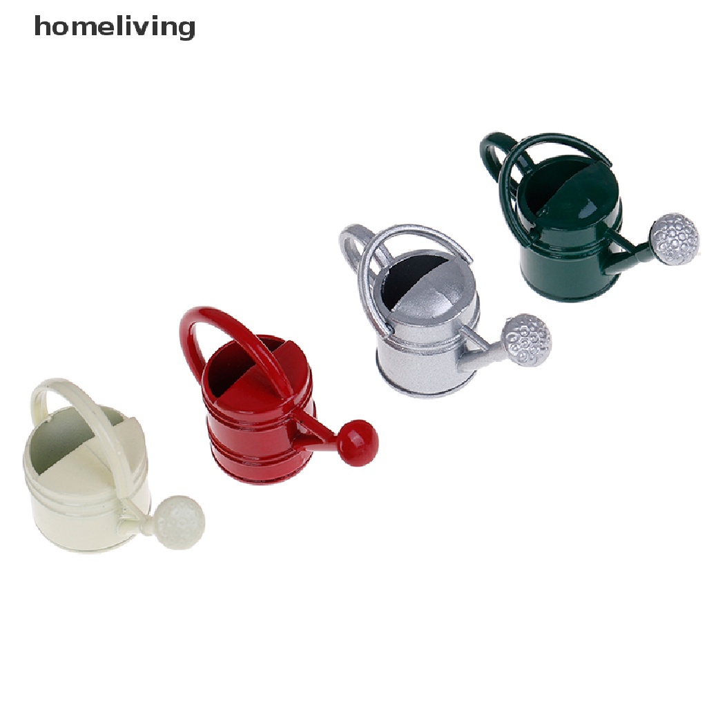 1 Bình Tưới Nước Kim Loại Mini Tỉ Lệ 1: 12 Trang Trí Nhà Búp Bê