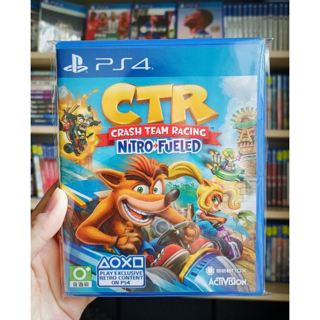 Đĩa Game PS4 : Crash Team Racing CTR