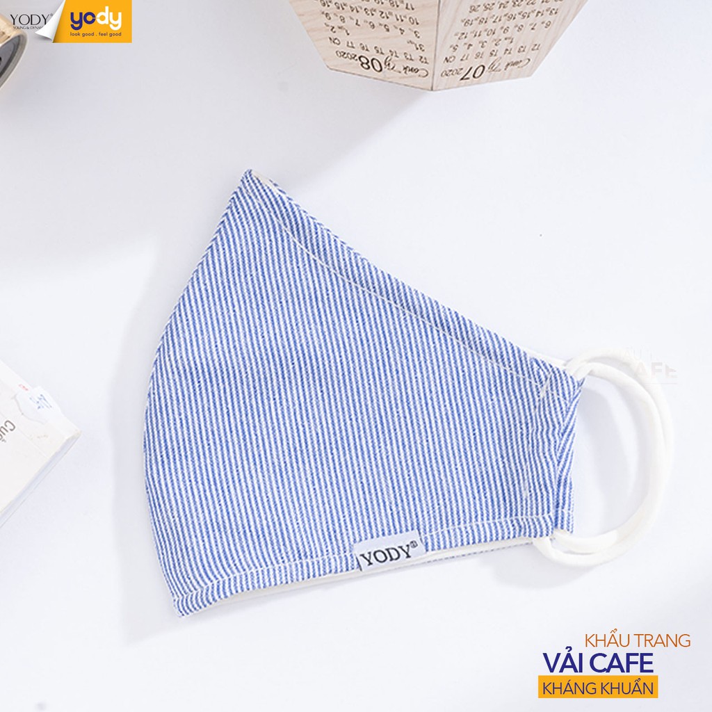Combo 5 chiếc khẩu trang YODY lọc khuẩn thiết kế vừa vặn khuôn mặt KTR3003 | BigBuy360 - bigbuy360.vn
