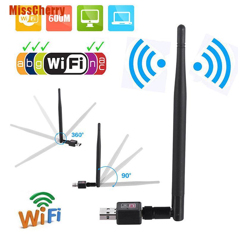 Bộ Phát Wifi Không Dây 600m Usb 2.0 Kèm Ăng Ten 5 Ăng Ten | WebRaoVat - webraovat.net.vn