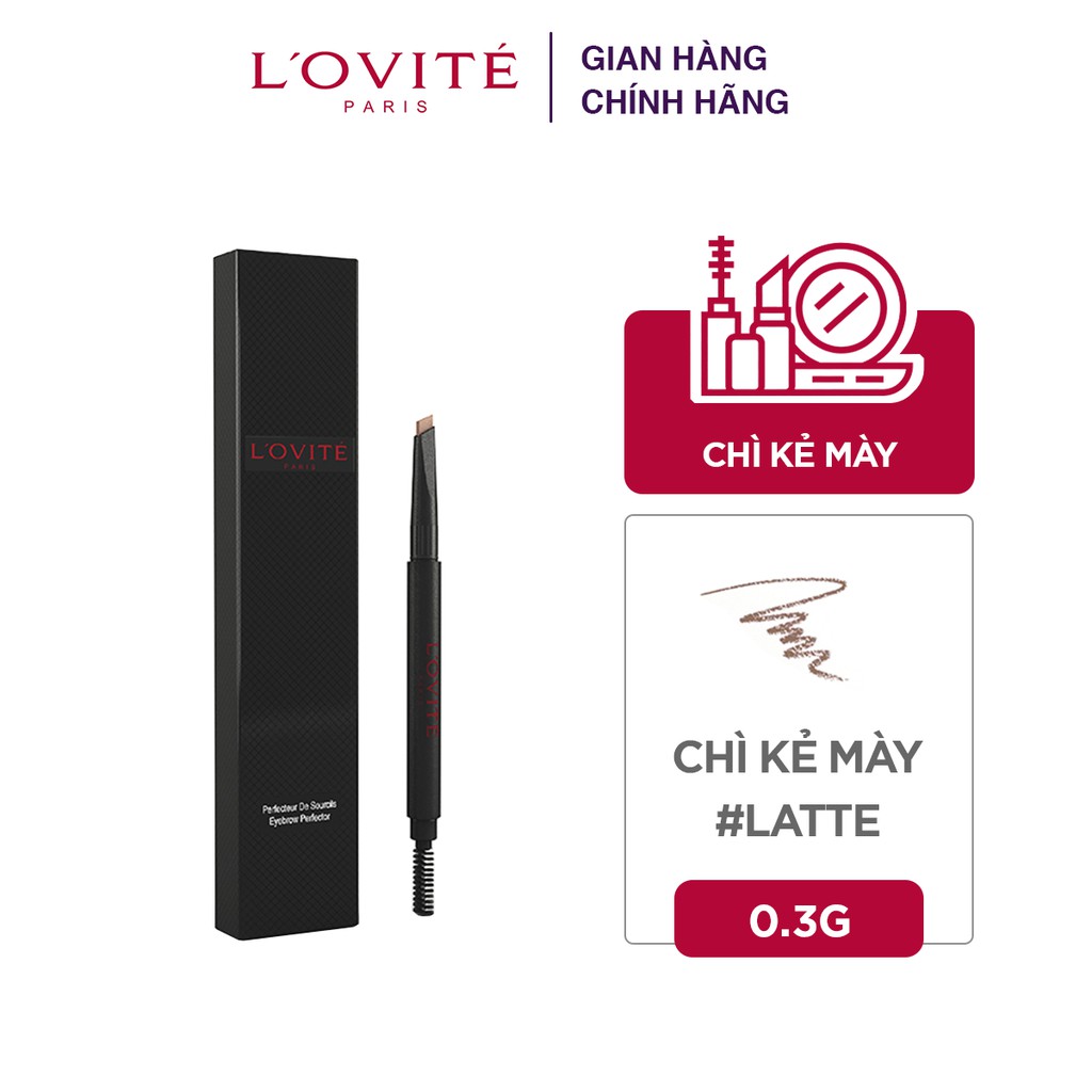 Chì kẻ mày L'ovité Eyebrow Perfector 0.3 g | BigBuy360 - bigbuy360.vn