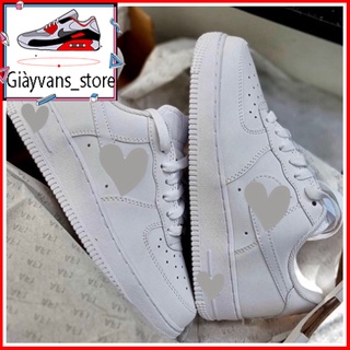 Giày_nike trắng, giày air force 1 trắng, giày af1 trắng thời trang nam nữ full box bill
