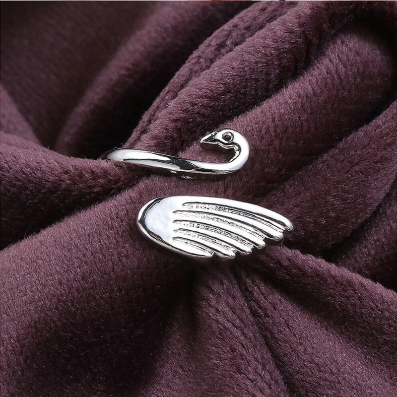 Nhẫn Hở Hình Thiên Nga Có Thể Điều Chỉnh Kích Cỡ