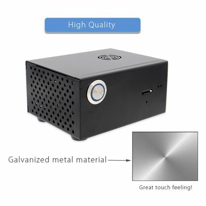 Bộ Vỏ Kim Loại + Công Tắc Điều Khiển + Quạt Tản Nhiệt Cho Raspberry Pi 3b + / 3b X820 V3.0 Ssd & Hdd Sata | BigBuy360 - bigbuy360.vn