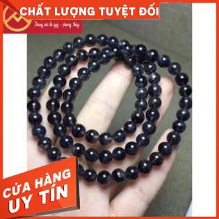 [hàng xịn 100% ] T.A Tóc Đen Size 6mm cuốn 3 Vòng Tay Cao Cấp TĐ03