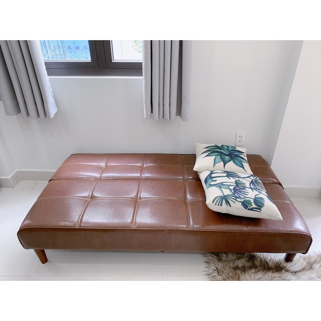 Ghế Sofa Giường Đa Năng BNS-2021D-Nâu 170*86*35cm (Sofa Bed)