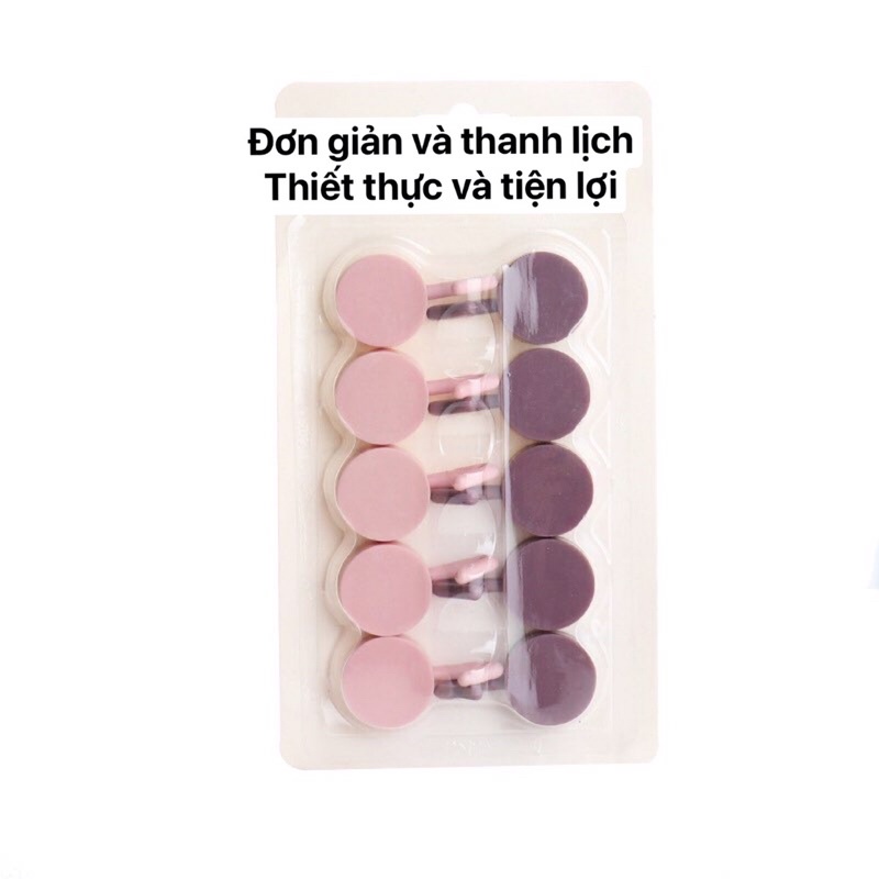 { Combo 10 Chiếc } Móc Treo Đồ Dán Tường Nhựa ABS Tròn Nhiều Màu Sắc , Đơn Giản ,Thanh Lịch , Thiết Thực Và Tiện Dụng