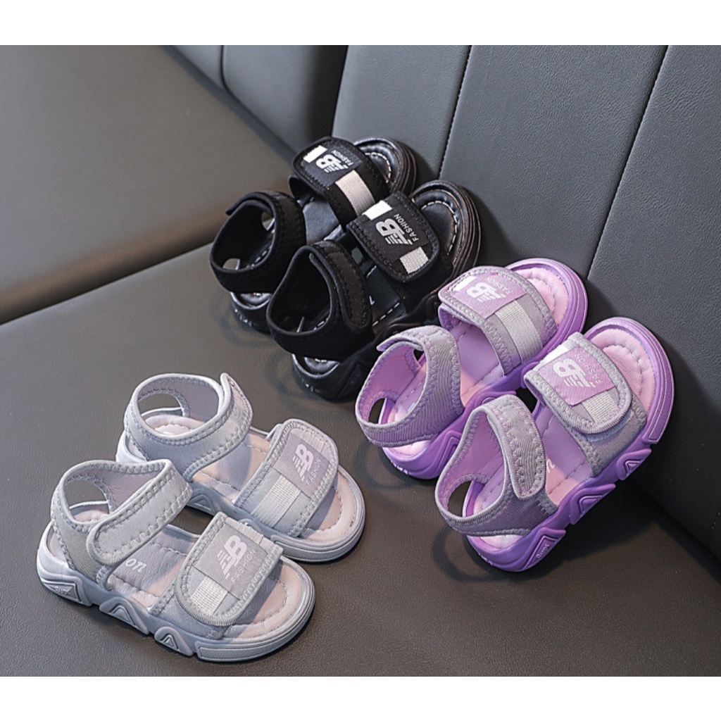 xăng đan bé trai dép quai hậu cho bé di học đi chơi siêu nhẹ quai dán ngang tùy chính êm chân full hộp từ 2 tuổi A6 F6