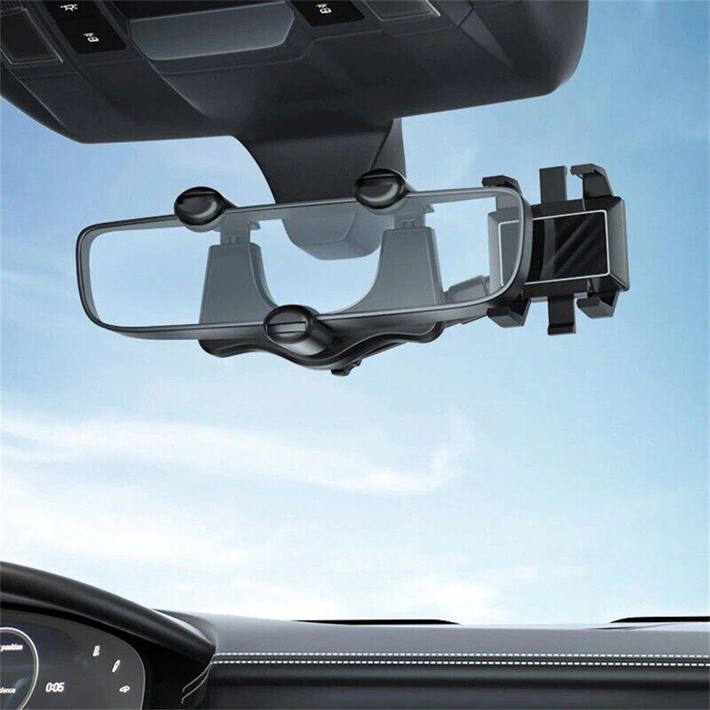 Giá Đỡ Điện Thoại Gắn Kính Chiếu Hậu Xe Hơi Xoay 360 Độ Tiện Dụng