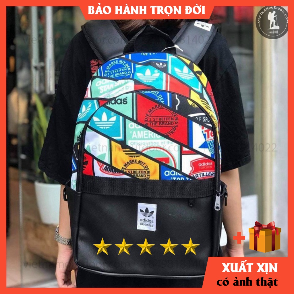 Balo thời trang đi học Siêu Cute tổng hợp các màu - có ngăn chứa laptop