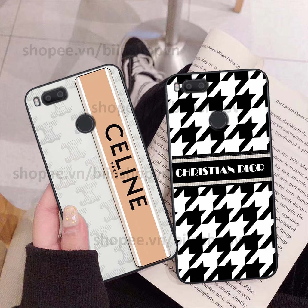 Ốp Xiaomi Mi A1 in hình các thương hiệu nổi tiếng siêu đẹp, thời trang cá tính