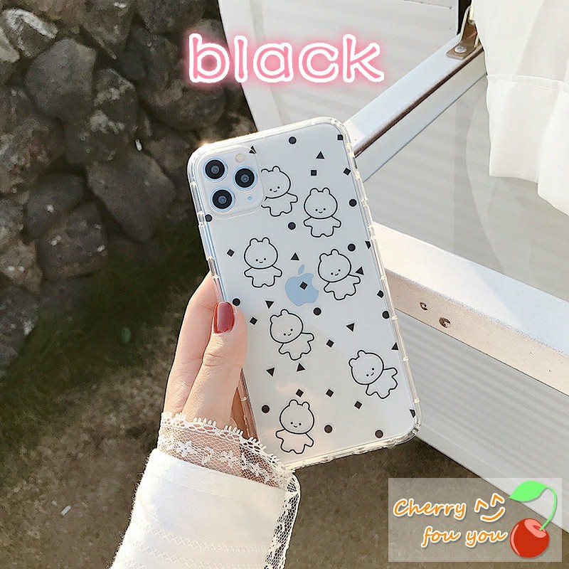 { Nhập mã SPE73886 Hoàn 10.000 xu}Ốp Điện Thoại Iphone Họa Tiết Gấu dễ thương | BigBuy360 - bigbuy360.vn