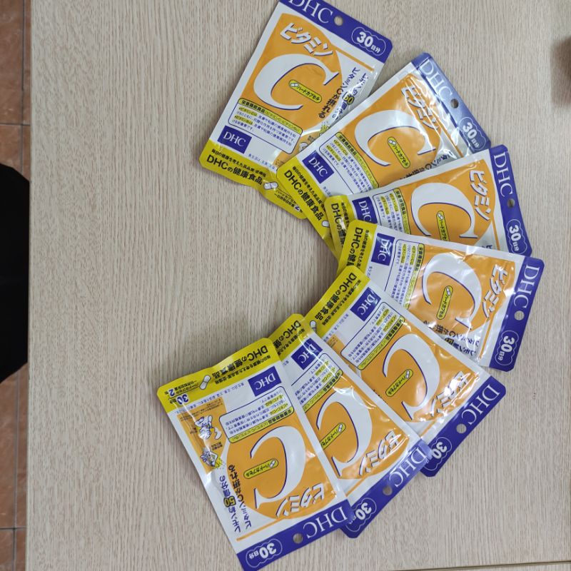 Viên Uống Trắng Da DHC Vitamin C 1000mg Nhật Bản Hỗ Trợ Làm Đẹp Da, Sáng Da, Giảm Mụn