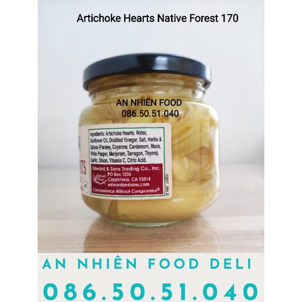 Artichoke Hearts Atiso ngâm nhập khẩu từ Mỹ