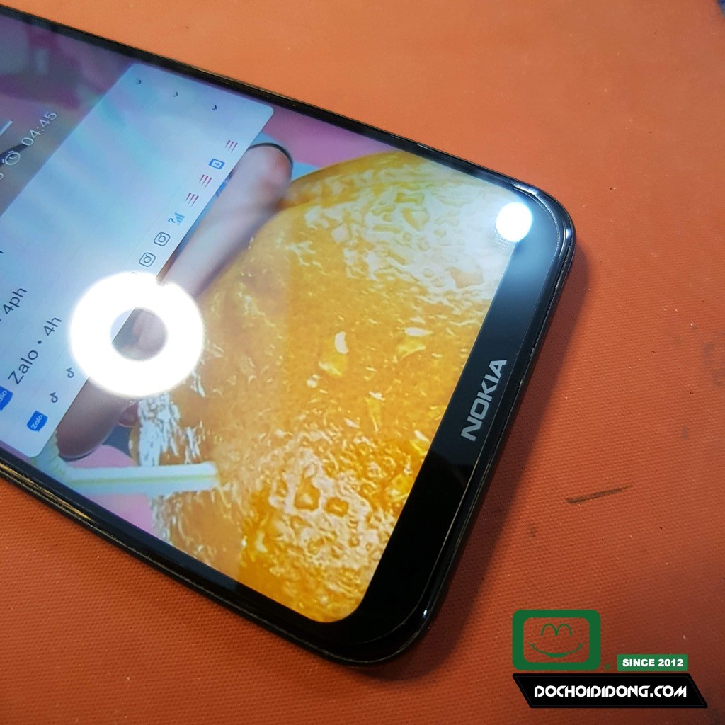 Miếng dán cường lực màn hình Nokia 6.1 Plus nguyên liệu nano cao cấp