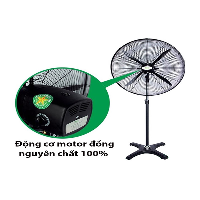 FREE SHIP  Quạt đứng công nghiệp IFan NS-50-65-75-Plus- 3 Cánh Hàng Chính Hãng