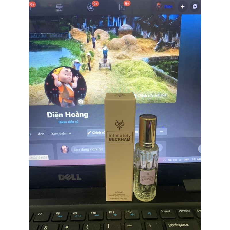 Nước hoa 20ml Beckham