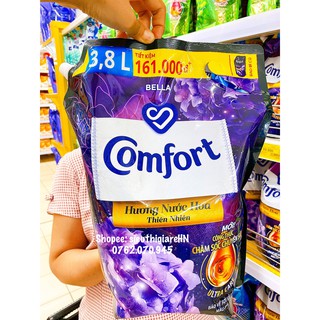 Nước xả làm mềm vải Comfort 3,8Lít