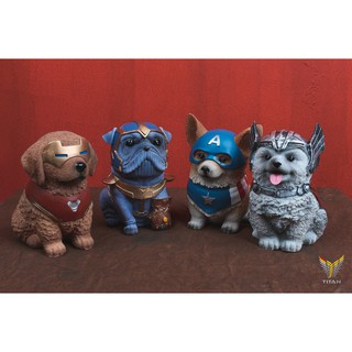 Mô hình Chó Siêu Anh Hùng - Hộp Đựng tiền