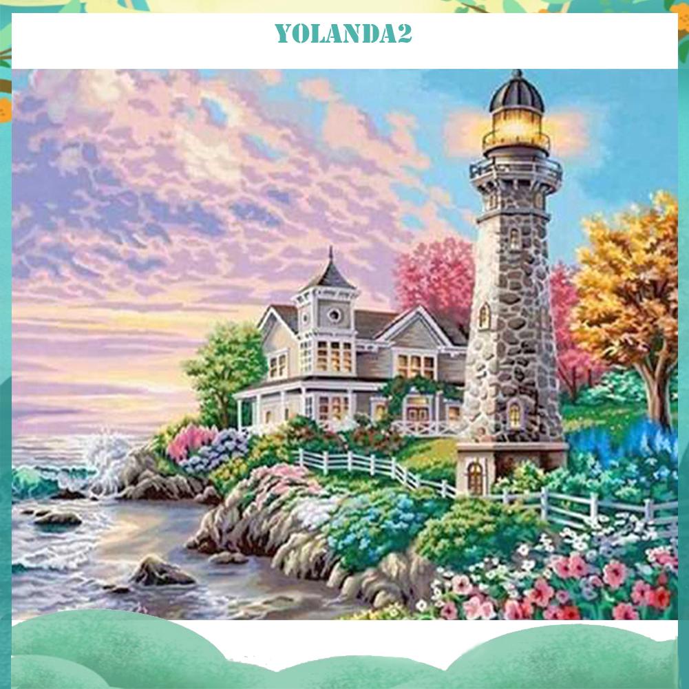 Bộ Tranh Thêu Chữ Thập Tự Làm 11CT Hình Phong Cảnh