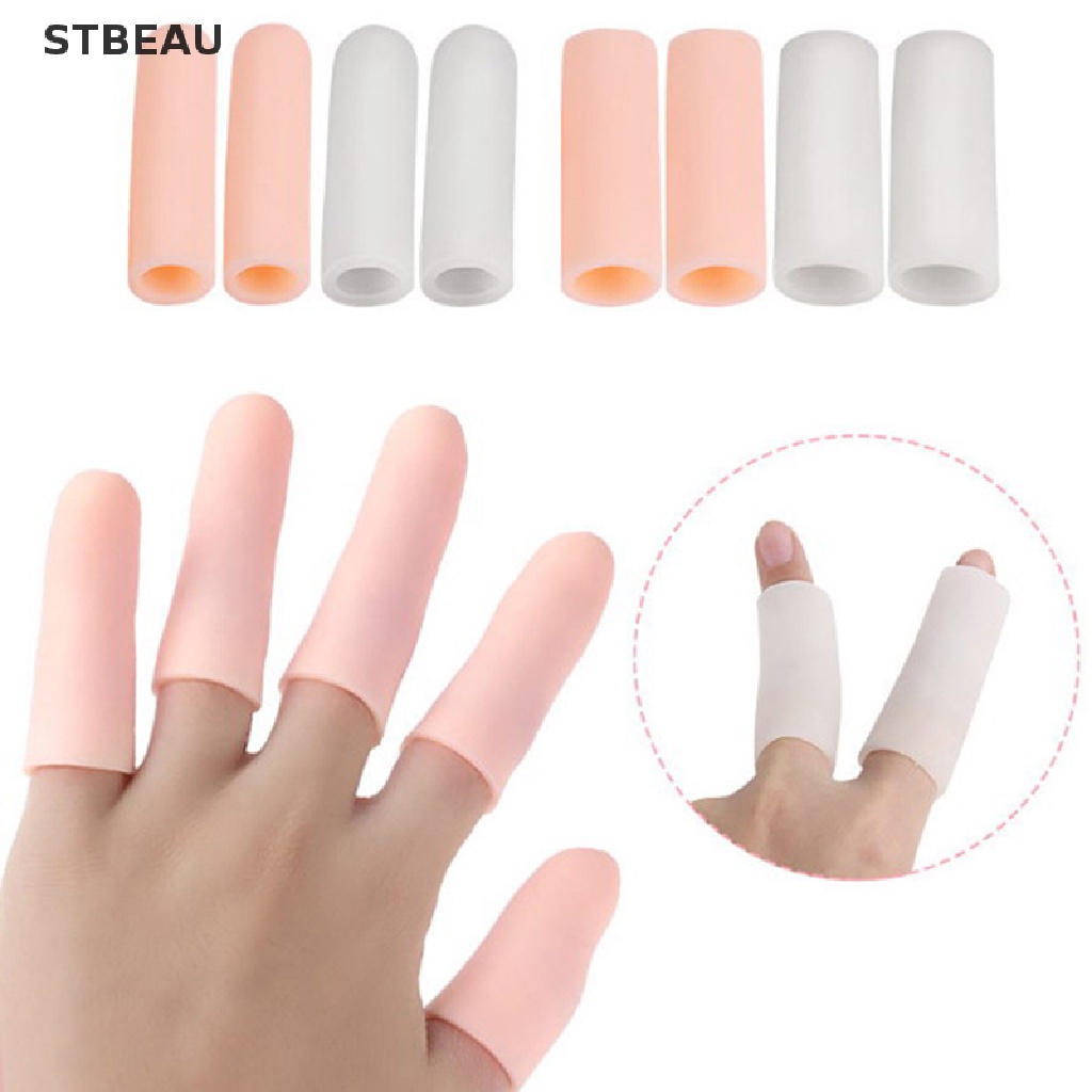 Set 5 Ống gel silicone Bảo Vệ Ngón Chân Giảm Đau