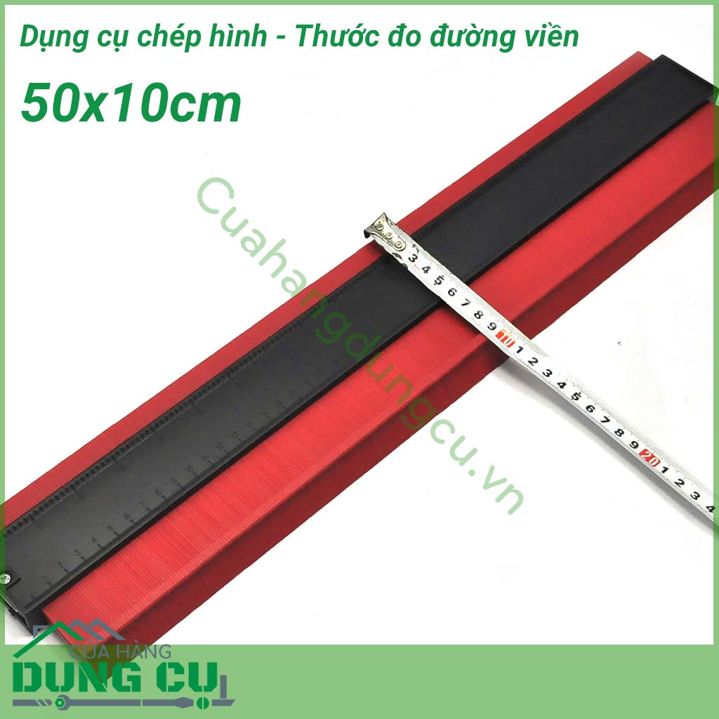 Thước sao chép hình dạng đa năng 25cm-50cm
