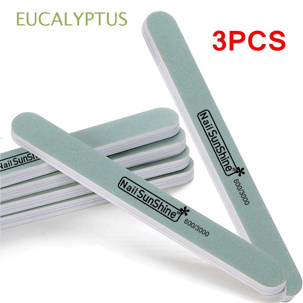 [Hàng mới về] Set 3 dũa móng tay 2 đầu tiện dụng chất lượng cao