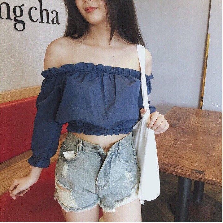 [ xả kho ] HS Quần sooc jeans rách