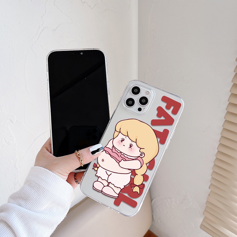 Ốp Điện Thoại Mềm Trong Suốt Chống Sốc Cho iPhone 13 12 11 Pro Max SE 2020 X XR XS ip 8 7 6Plus 5