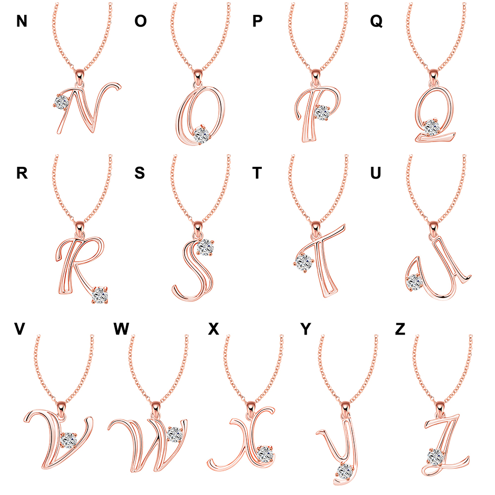 Dây chuyền mặt 26 chữ cái thời trang cá tính