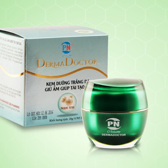 KEM DƯỠNG TRẮNG GIỮ ẨM GIÚP TÁI TẠO DA Derma Doctor NGỌC TRAI 8g