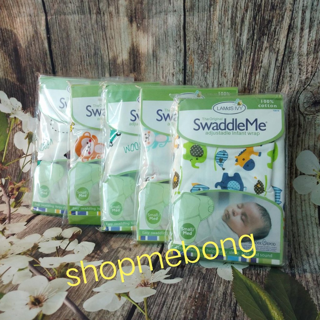 Ủ kén mùa hè SwaddleMe cho bé