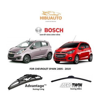 Bộ 2 Cái [Gạt Mưa] Wipers Bosch For [Chevrolet Spark] 14"-22" - Hibuauto
