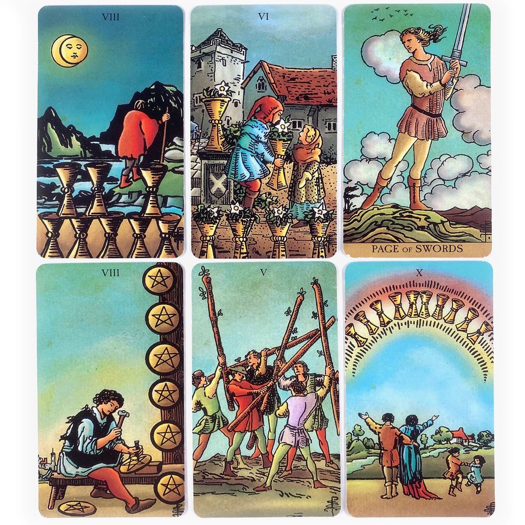 [Size Gốc] Bộ bài Radiant Wise Spirit Tarot 012