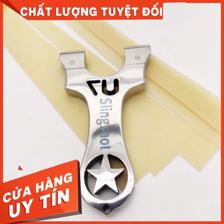 Ná U7 Ngôi Sao Inox 304 Sáng Bóng - Tặng Kèm 2 Bộ Dây