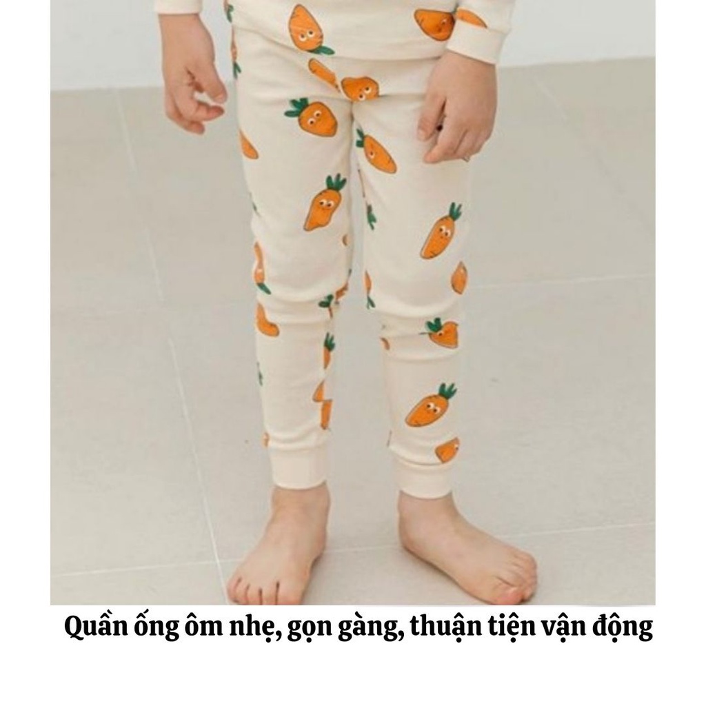 Quần dài bé trai bé gái 7kg - 34kg hàng hiệu xuất hàn dư xịn chất cotton hữu cơ mùa thu đông 6 tháng - 10 tuổi