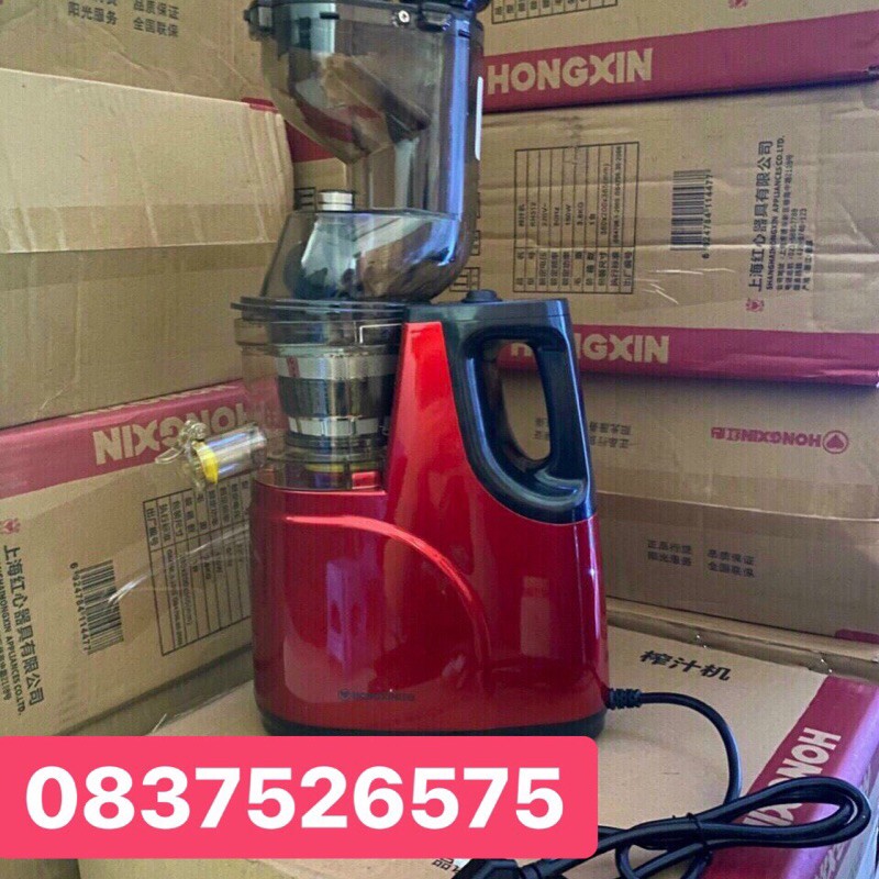 Máy Ép Chậm Hongxin Rh-312 Ép Trái Cây Nguyên Quả, Công Suất 150w, Lưỡi Dao Tháo Rời Dễ Vệ Sinh - Bh 12 Tháng
