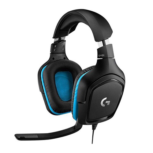 Tai nghe Logitech G431 7.1 Surround Gaming Headset - Hàng chính hãng