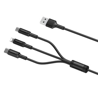 CÁP SẠC 3IN1 BOROFONE BX1